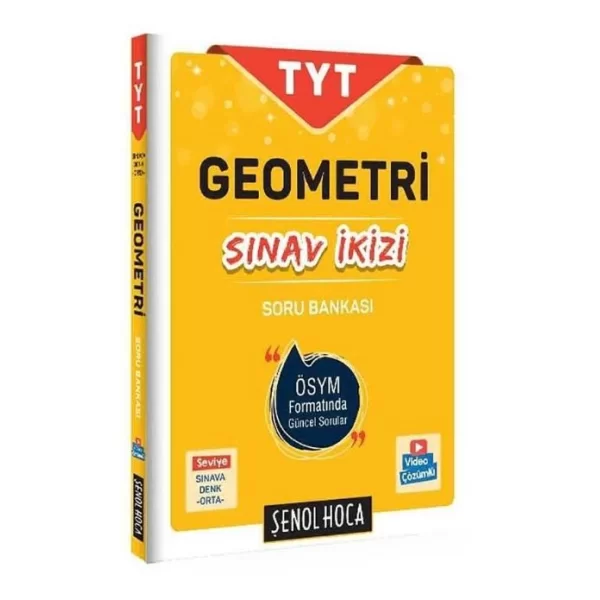 TYT Geometri Sınav İkizi Soru Bankası Şenol Hoca Yayınları