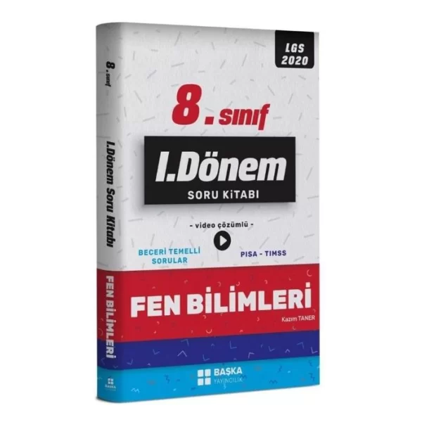 8. Sınıf LGS 1. Dönem Fen Bilimleri Soru Kitabı Başka Yayıncılık