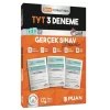 TYT 3 Deneme Gerçek Sınav Provası Puan Yayınları