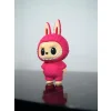 Labubu Figür Sevimli Pembe Oyuncak  Anahtarlık 13cm -