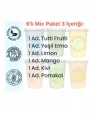 Karışık Meyve Aromalı Gurme Pamuk Şeker Mini Party Set (6’lı) – Mix Paket 3