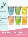 Karışık Meyve Aromalı Gurme Pamuk Şeker Mini Party Set (6’lı) – Mix Paket 3