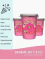 KARPUZ AROMALI 3LÜ GURME PAMUK ŞEKERLER