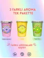 YABAN MERSİNİ, LİMON, ELMA AROMALI 3LÜ GURME PAMUK ŞEKERLER