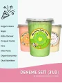 MANGO, ELMA, VANİLYA AROMALI 3LÜ GURME PAMUK ŞEKERLER