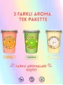 MANGO, ELMA, VANİLYA AROMALI 3LÜ GURME PAMUK ŞEKERLER