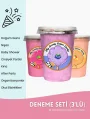 KARPUZ, YABANMERSİNİ, MANGO AROMALI 3LÜ GURME PAMUK ŞEKERLER