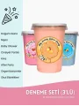 ÇİLEK, MANGO, TUTTİ FRUTTİ AROMALI 3LÜ GURME PAMUK ŞEKERLER