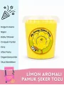 Limon Aromalı Pamuk Şeker Tozu