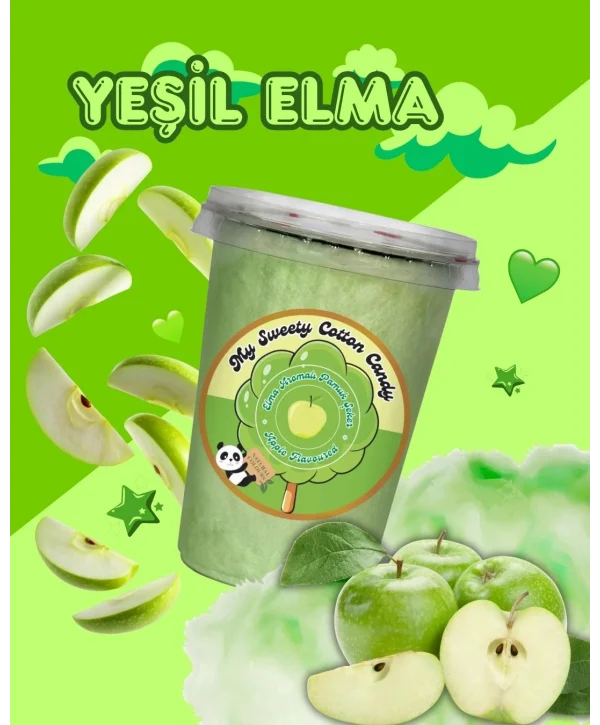 ELMA AROMALI 12Lİ GURME PAMUK ŞEKERLER