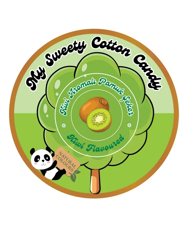 KİVİ AROMALI 6LI GURME PAMUK ŞEKERLER