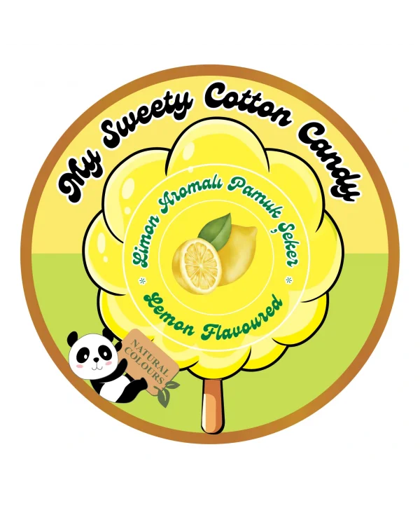 LİMON AROMALI 3LÜ GURME PAMUK ŞEKERLER