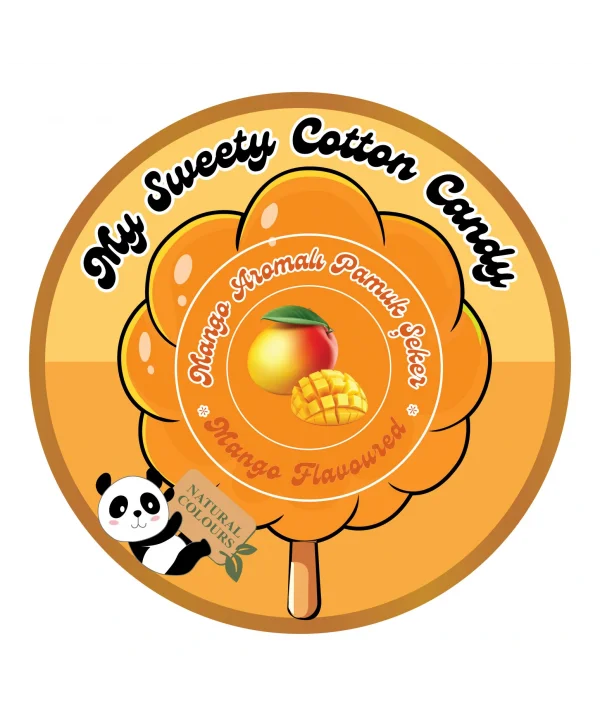 MANGO AROMALI 12Lİ GURME PAMUK ŞEKERLER