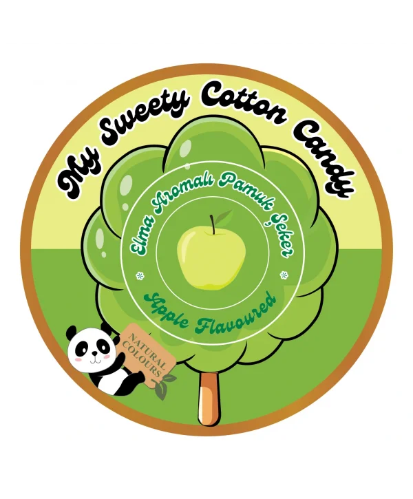 MANGO, ELMA, VANİLYA AROMALI 3LÜ GURME PAMUK ŞEKERLER