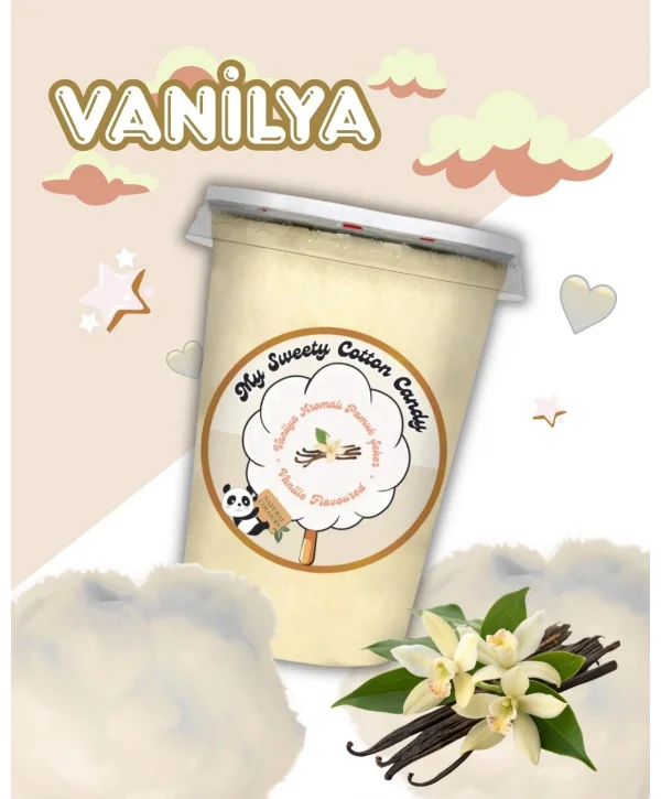 MANGO, ELMA, VANİLYA AROMALI 3LÜ GURME PAMUK ŞEKERLER