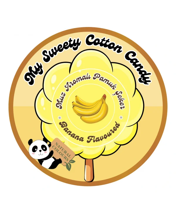 MUZ AROMALI 12Lİ GURME PAMUK ŞEKERLER