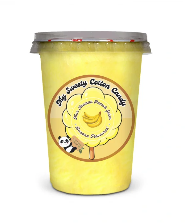 MUZ AROMALI GURME PAMUK ŞEKER