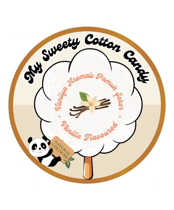 VANİLYA AROMALI 12Lİ GURME PAMUK ŞEKERLER