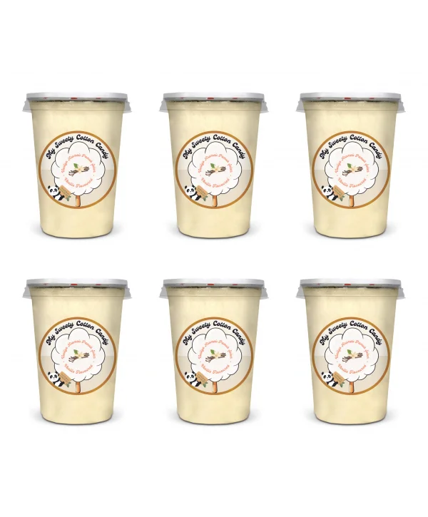 VANİLYA AROMALI 6LI GURME PAMUK ŞEKERLER