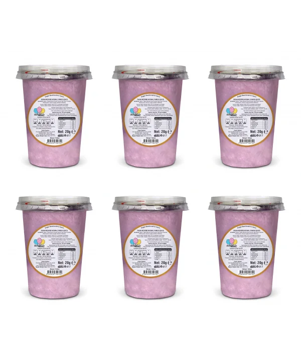 YABAN MERSİNİ AROMALI 6LI GURME PAMUK ŞEKERLER