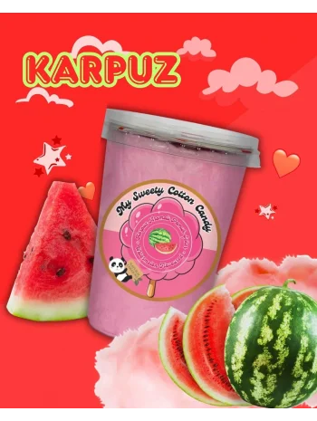 KARPUZ AROMALI GURME PAMUK ŞEKER