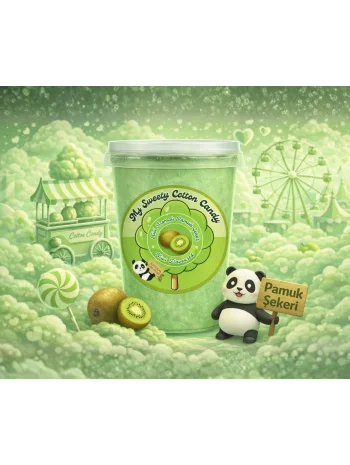 KİVİ AROMALI GURME PAMUK ŞEKER