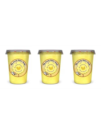 MUZ AROMALI 3LÜ GURME PAMUK ŞEKERLER