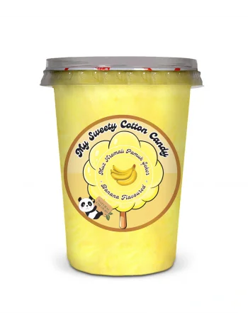 MUZ AROMALI GURME PAMUK ŞEKER