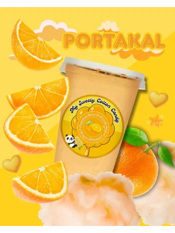 PORTAKAL AROMALI GURME PAMUK ŞEKER