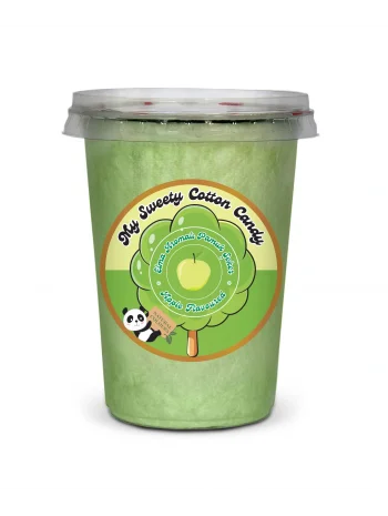 YEŞİL ELMA AROMALI GURME PAMUK ŞEKER