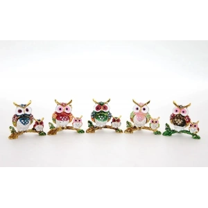 Swaroski 2li Baykuş Alk2029