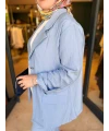 ÇİLEK KUMAŞ BLAZER TAKIM