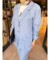 ÇİLEK KUMAŞ BLAZER TAKIM