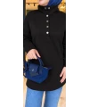ÇITÇIT DETAYLI ŞARDONLU SWEAT