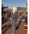 Fermuarlı Modal Takım Antrasit