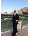 Fermuarlı Modal Takım Siyah