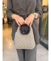 Işıltılı Tensel Takım Kahverengi
