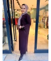 JALE DANTEL MERSERİZE ELBİSE