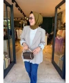 Keten Blazer Ceket