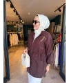 PALMİYE BROŞLU GİY ÇIK CEKET