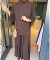 Pantolon Etekli Modal Salaş Takım