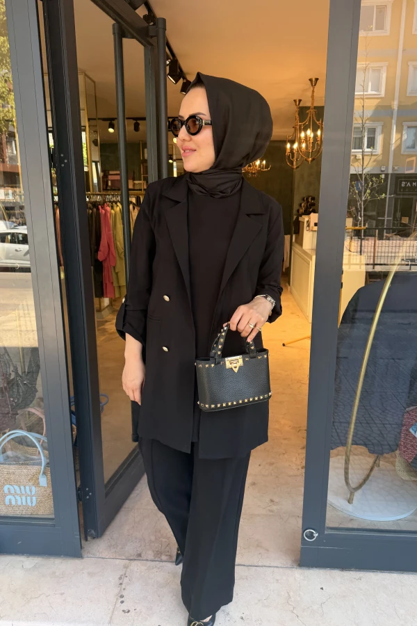 Blazer Ceketli Takım