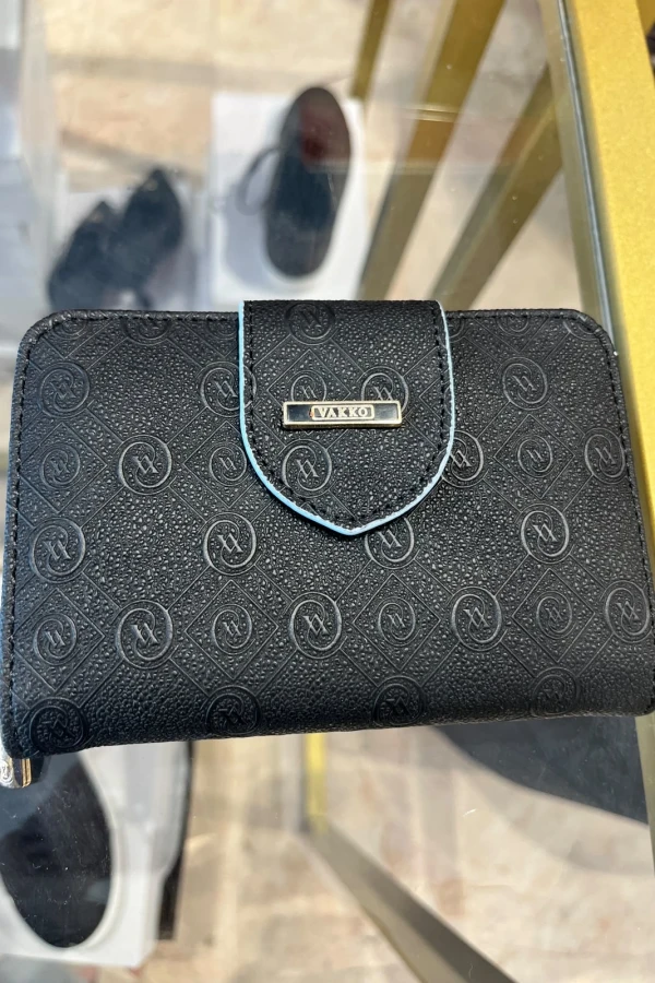 VKKO MONOGRAM DERİ CÜZDAN