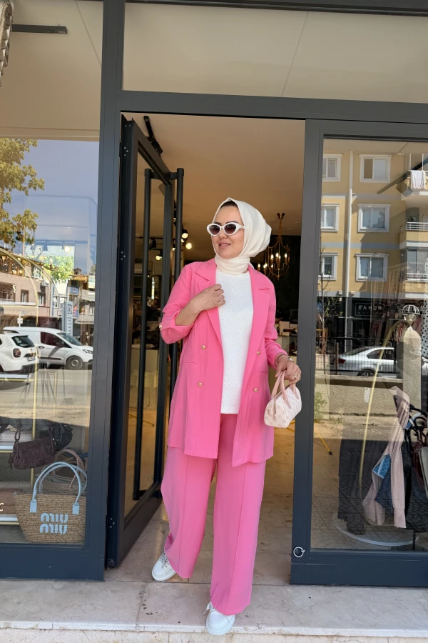 Blazer Ceketli Takım