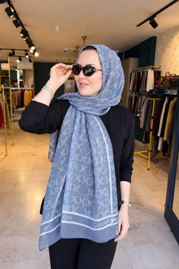 MONOGRAM ORGANZE ŞAL
