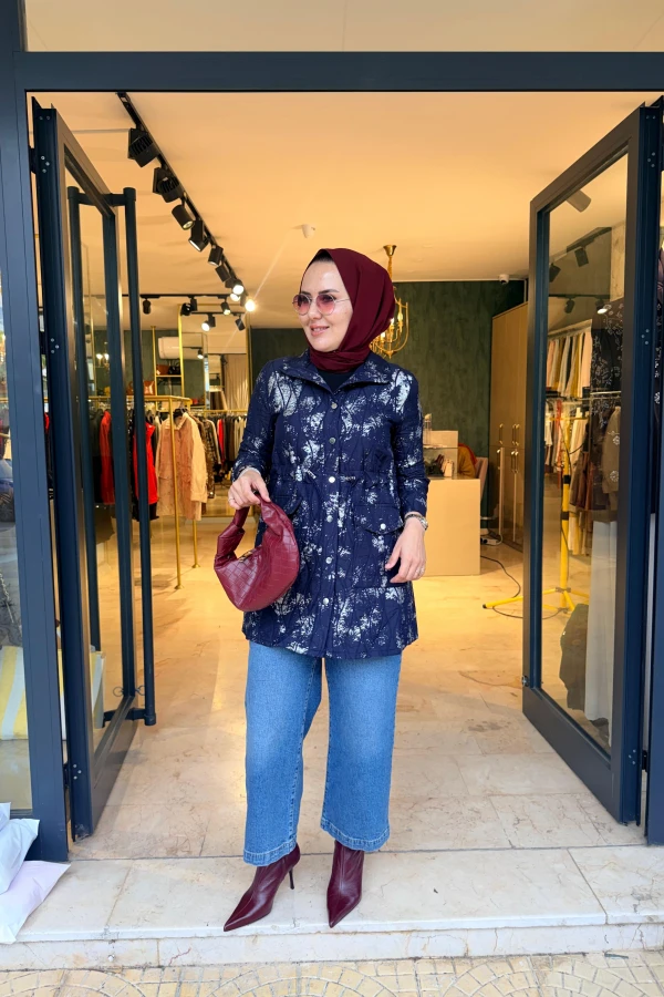 NESLİHAN LAME KAPİTONE CEKET