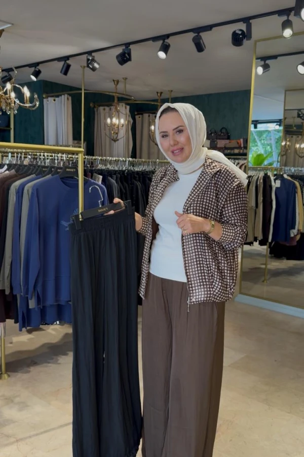 ZRA MODEL BOL PAÇA DÖKÜMLÜ PANTOLON