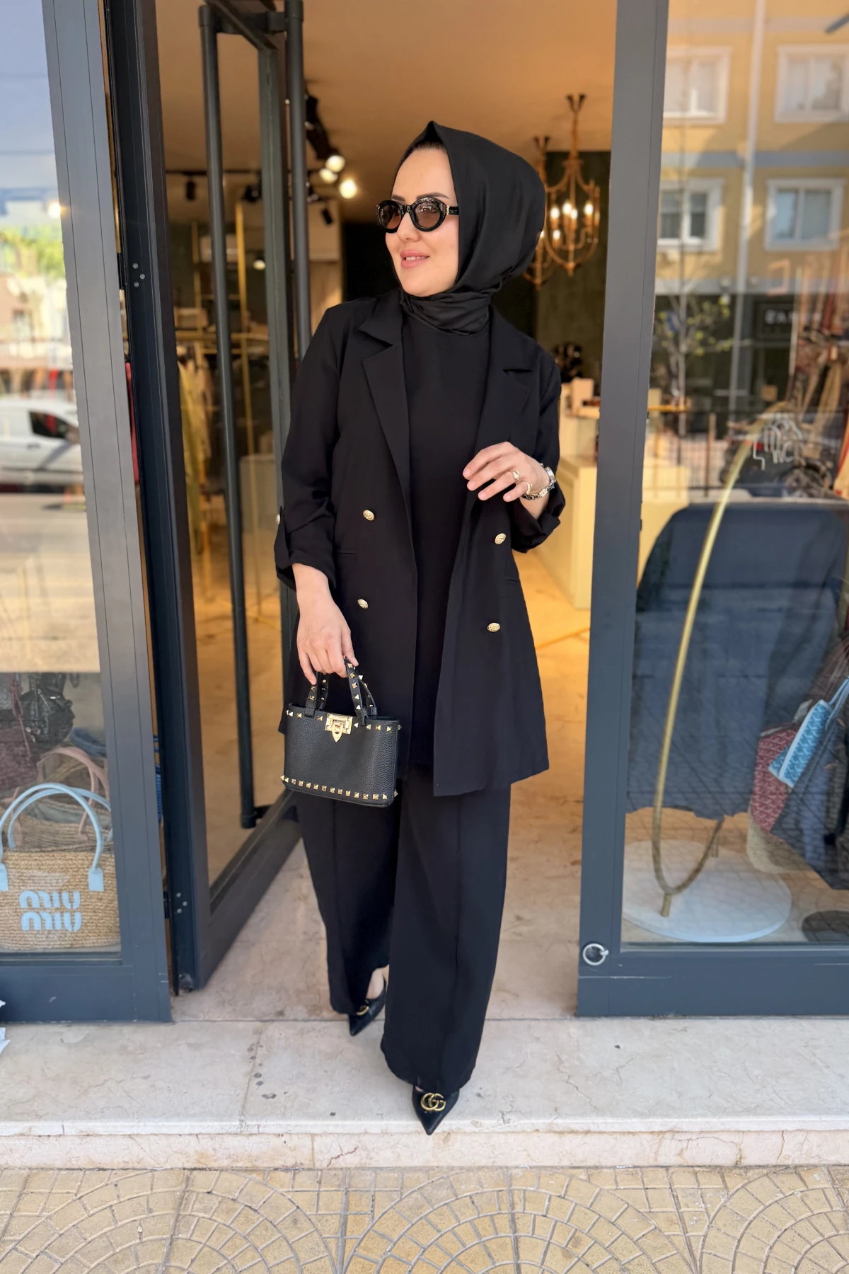 Blazer Ceketli Takım