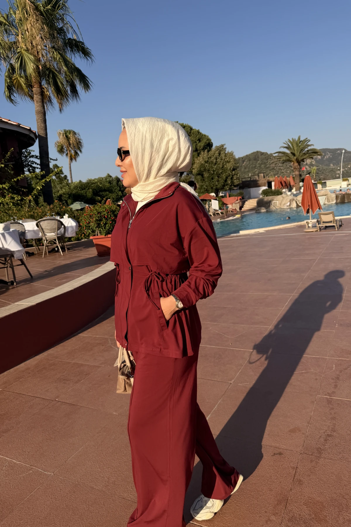 Fermuarlı Modal Takım