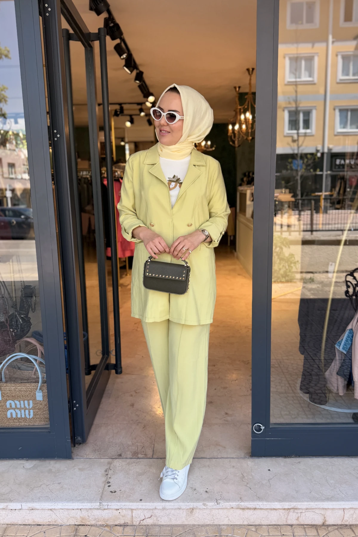 Blazer Ceketli Takım